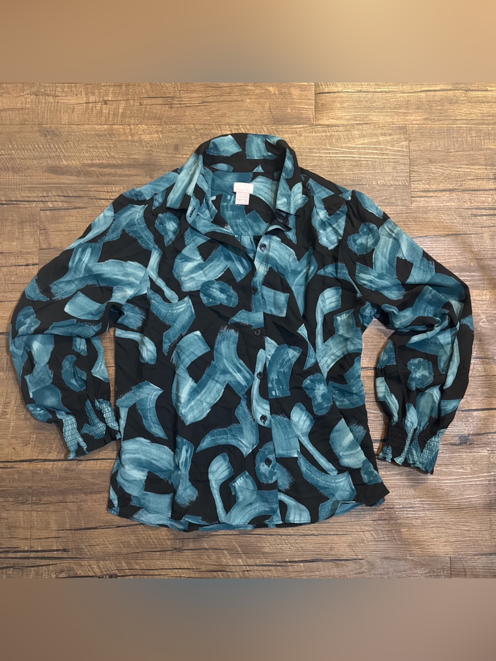 Chico’s abstract blouse